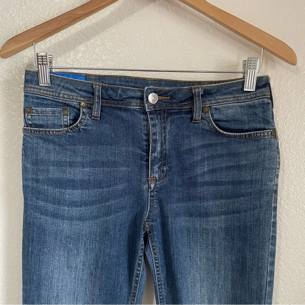 Acne Studios Bla Konst Slim Fit Denim Climb Stay Jeans Mid Rise Ankle